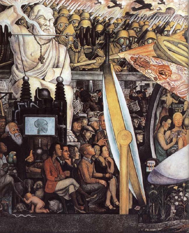 Diego Rivera Man universe,manipulator